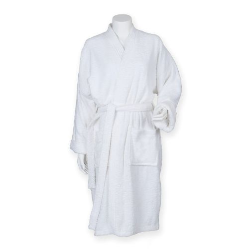 Towel City Kimono Robe White
